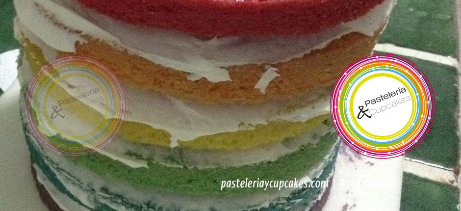 Pastel de 7 colores