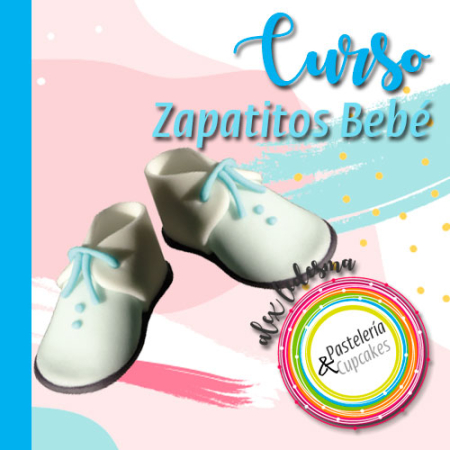 Curso Zapatitos cake topper
